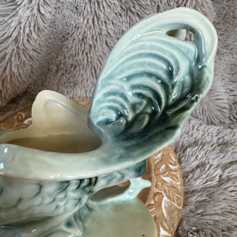 VINTAGE HULL POTTERY ROOSTER PLANTER 53 EUC - Picture 9 of 16